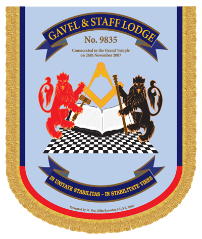 Gavel and Staff banner